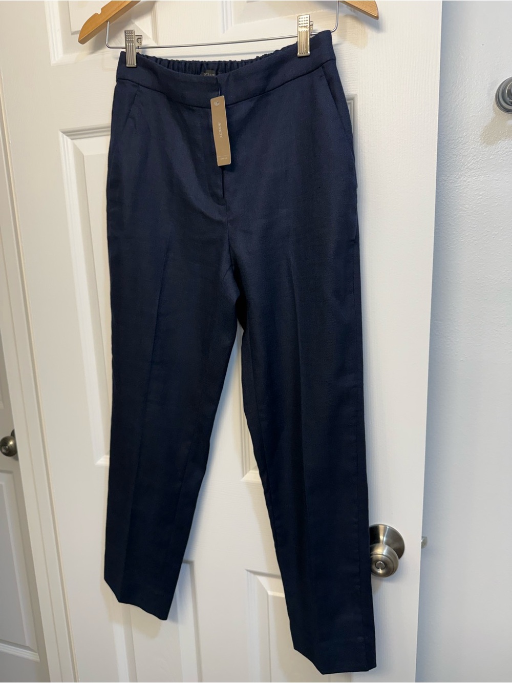 J. Crew Women’s Easy Pant In Stretch Linen NWT